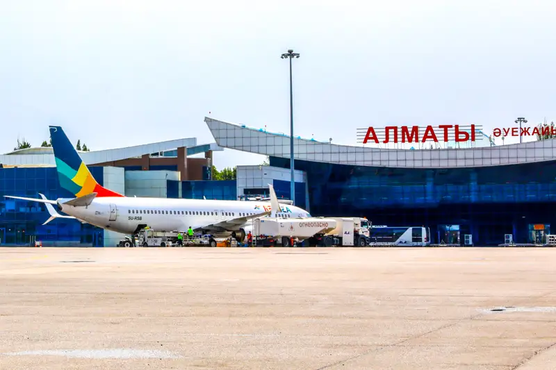 Аэропорт Алматы самолет аэродром Алматы әуежайы ұшақ