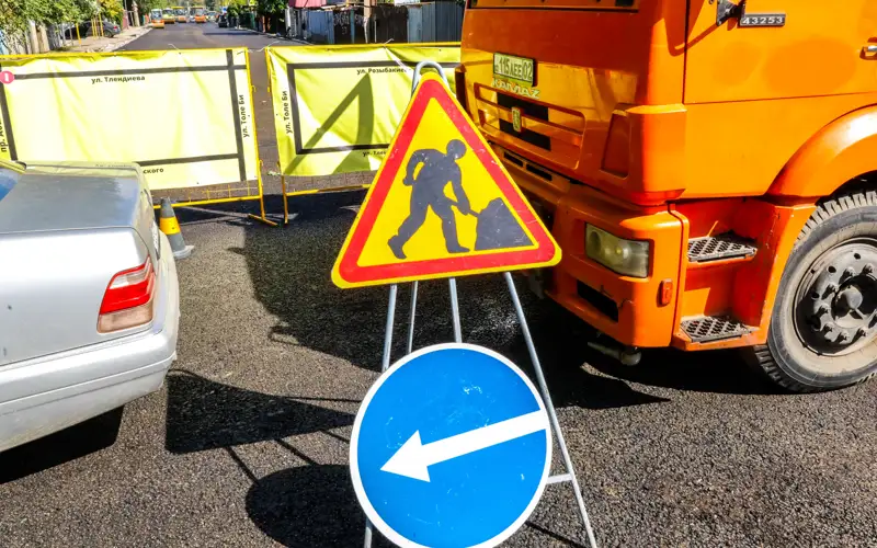 ремонт, дорога