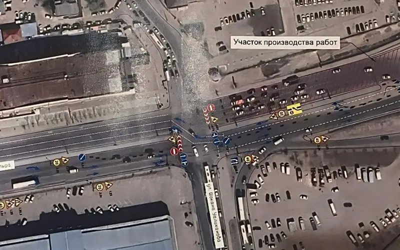 Пересечение Богенбай батыра - Валиханова перекроют в Астане