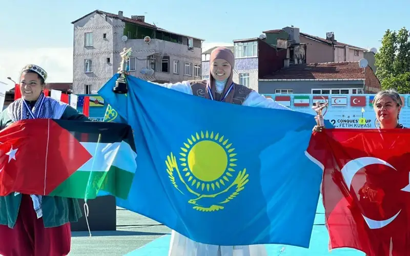 Айкоркем Батихан стала чемпионкой мира по стрельбе из лука