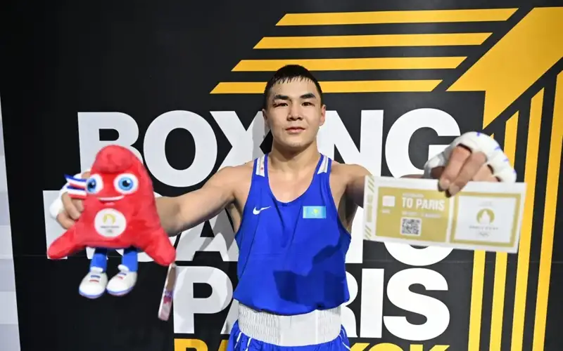 Kazakh boxer