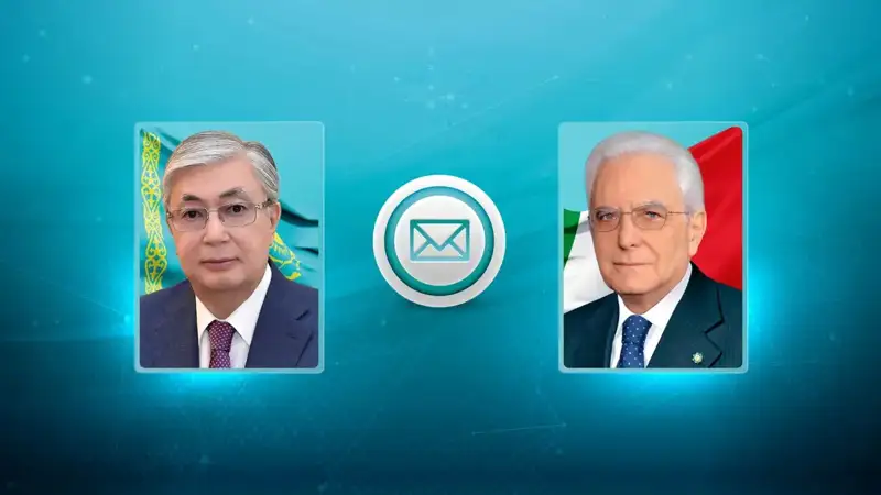 Kassym-Jomart Tokayev congratulates Sergio Mattarella and people of Italy on national holiday