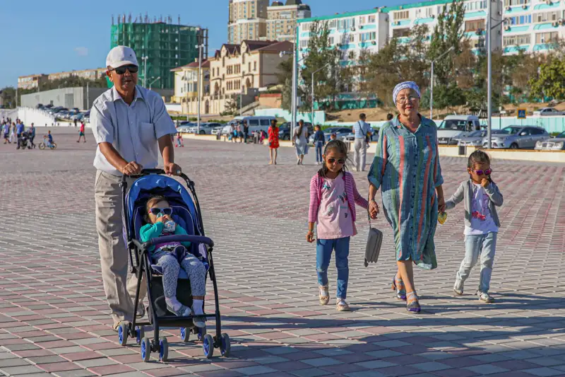 Актау виды города Ақтау қала көріністері