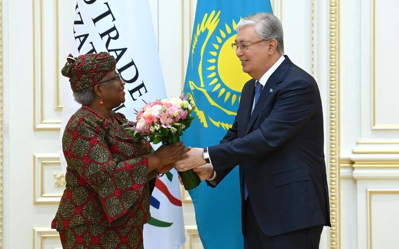 Мемлекет басшысы Дүниежүзілік сауда ұйымы Бас директорымен кездесті Мемлекет басшысы Дүниежүзілік сауда ұйымы Бас директорымен кездесті