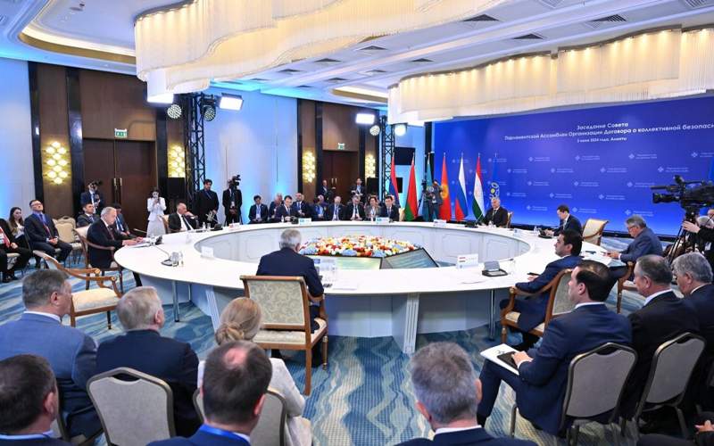 Заседание Совета  Парламентской Ассамблеи ОДКБ в Алматы