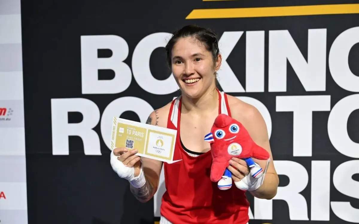 Kazakh boxer Kyzaibay secures Paris 2024 Olympic berth