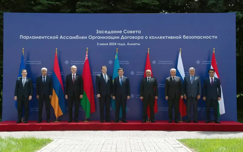 Заседание Совета  Парламентской Ассамблеи ОДКБ в Алматы