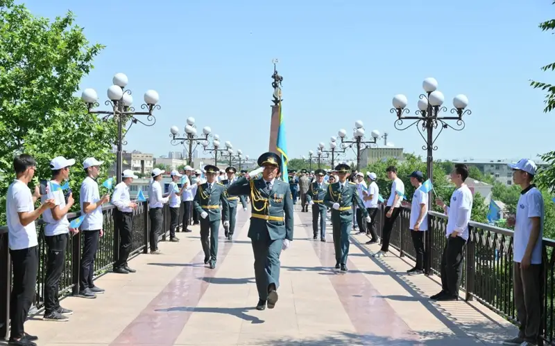 В Шымкенте отметили День государственных символов
