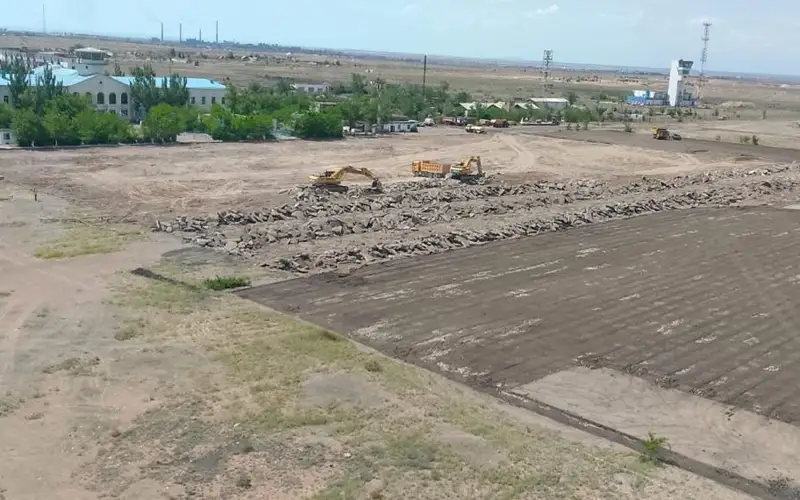 Реконструкцию аэропорта начали в Балхаше