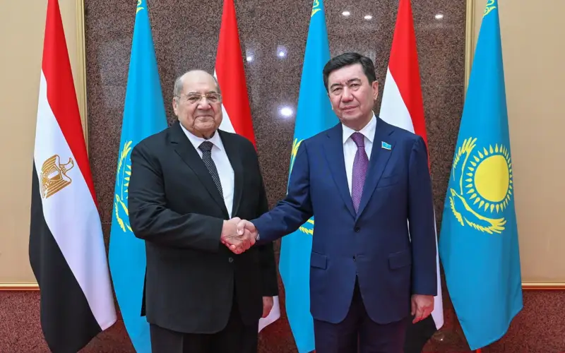 Ерлан Кошанов и глава Сената Египта обсудили расширение правовой базы и сотрудничество в законодательстве