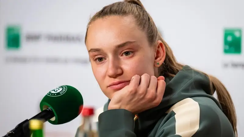 Елена Рыбакина Париж Олимпиадасында 