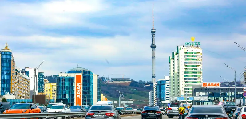 Almaty transport doroga kólik jol avtomobıl