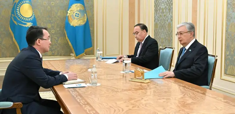 Касым-Жомарт Токаев принял Тимура Жаксылыкова