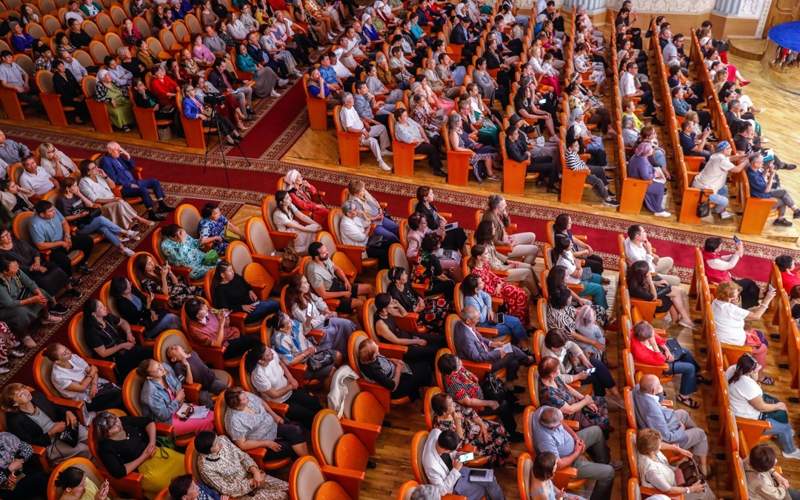 В Алматы прошел концерт оркестра «Отырар сазы» 