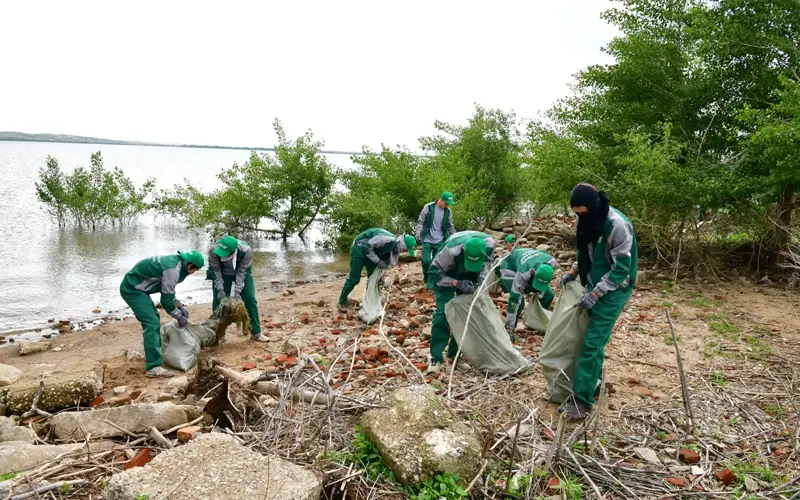 Акция «Таза Қазақстан» продолжается в Актобе