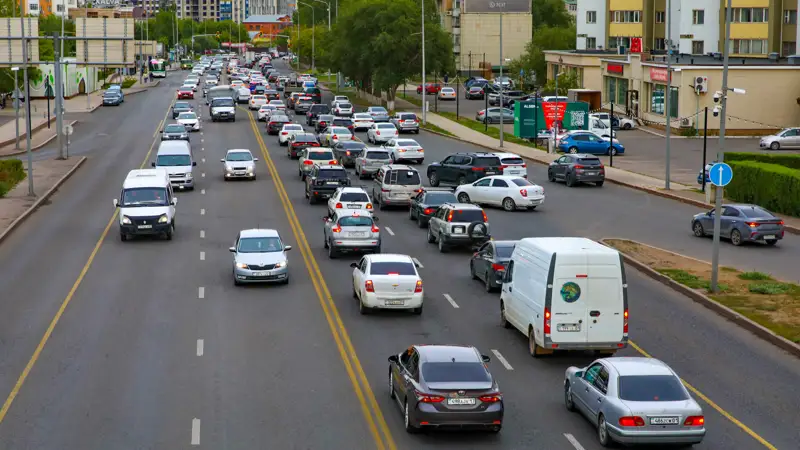 Transport doroga avtomobıl Astana Kólik jol