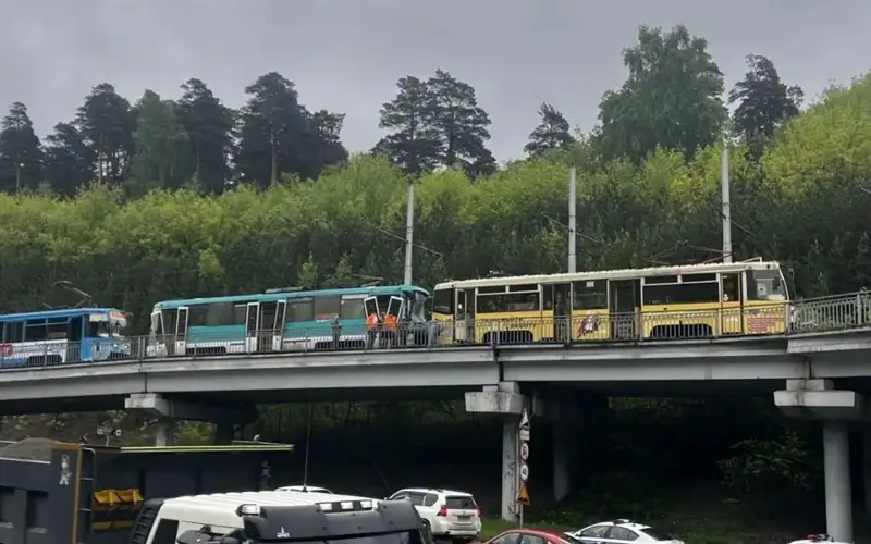 Dozens injured as two trams crash in Siberia’s Kemerovo 