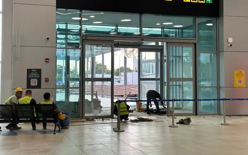 Новый международный терминал аэропорта Алматы