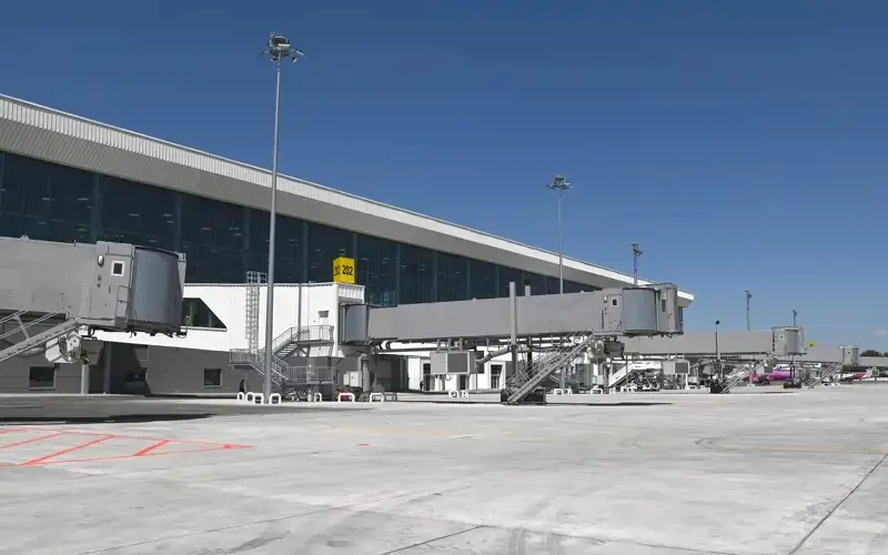 новый терминал аэропорта Алматы