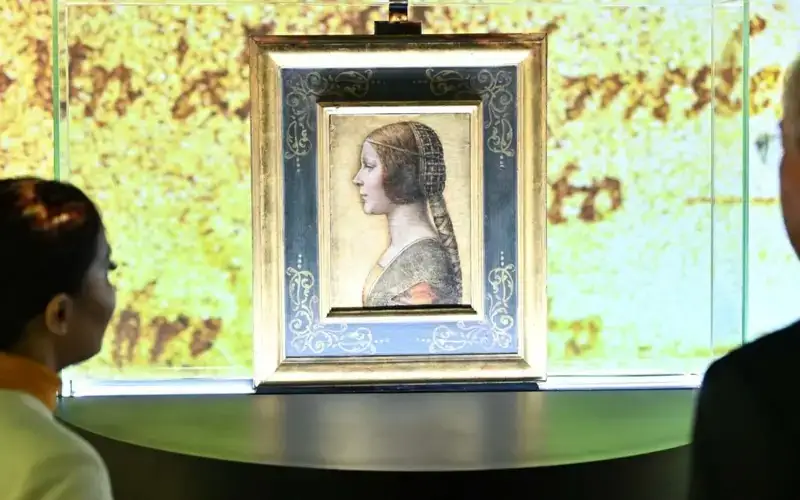  President Tokayev visits National Museum to see Da Vinci’s La Bella Principessa, displayed outside Europe for the first time