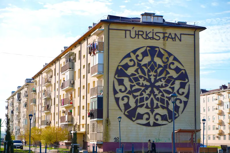 Туркестан жилые дома Түркістан тұрғын үйлер