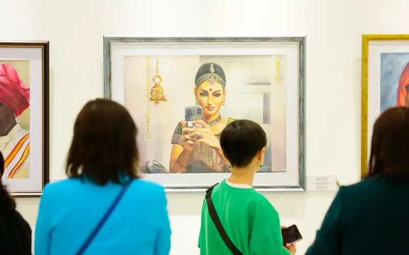 «Немалевичи», Индия, Казахстан — уникальная выставка проходит в Астане