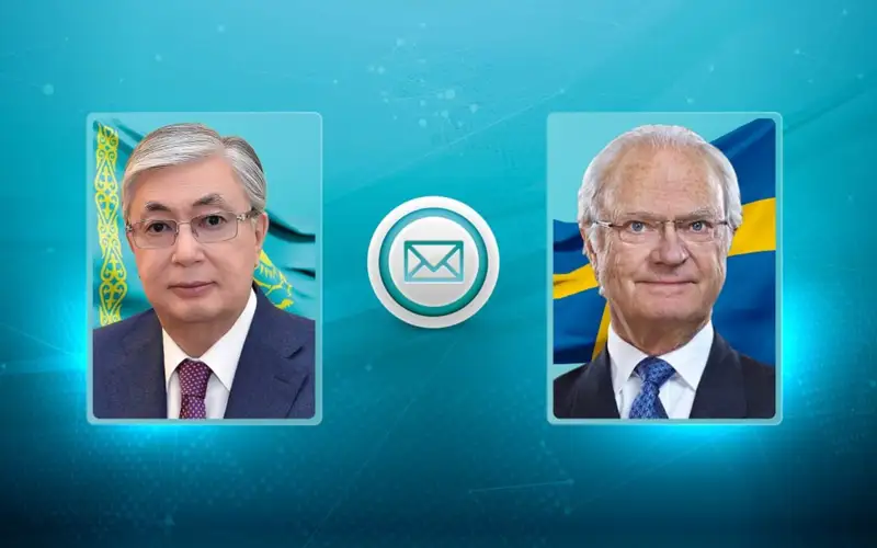 President Tokayev sends congratulatory telegram to King of Sweden