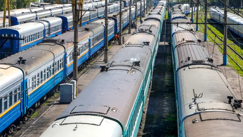 Поезд жд темір жол железная дорога рельсы