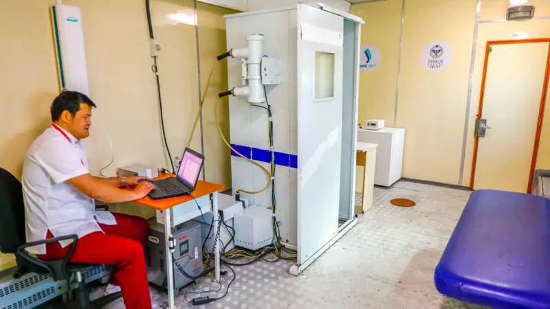 Поезд здоровья  Медицинский Поезд «Саламатты Қазақстан» пойызы