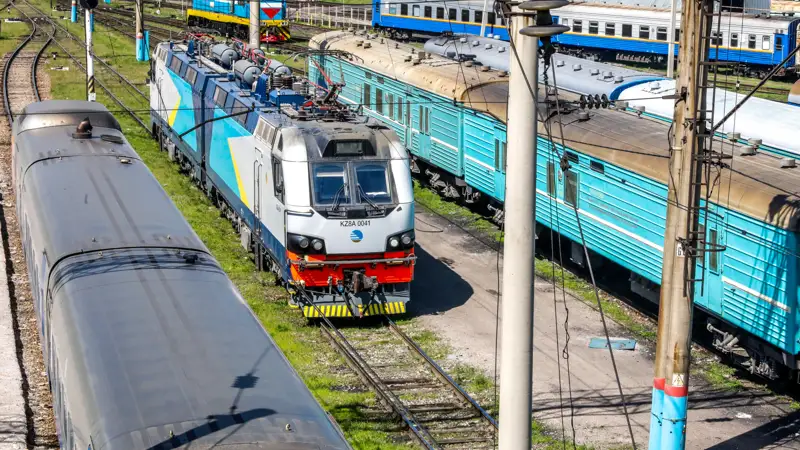 Поезд жд темір жол железная дорога рельсы