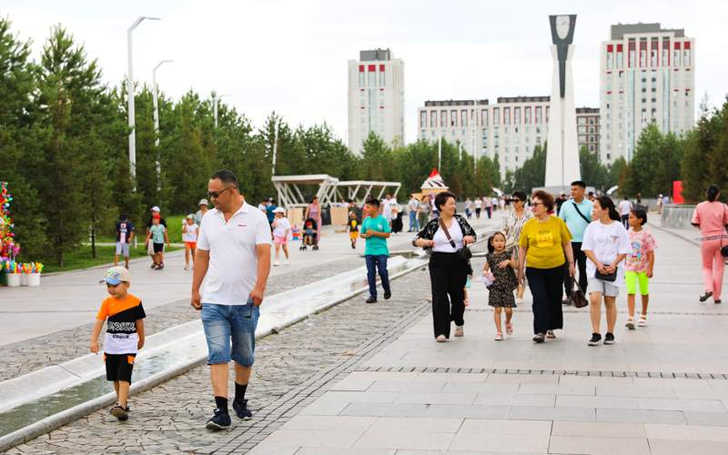 Tsentralnyı park Astany