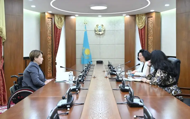 Ляззат Калтаева встретилась с экспертами ПРООН