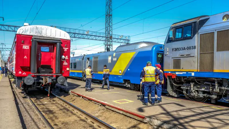 Поезд жд темір жол железная дорога рельсы