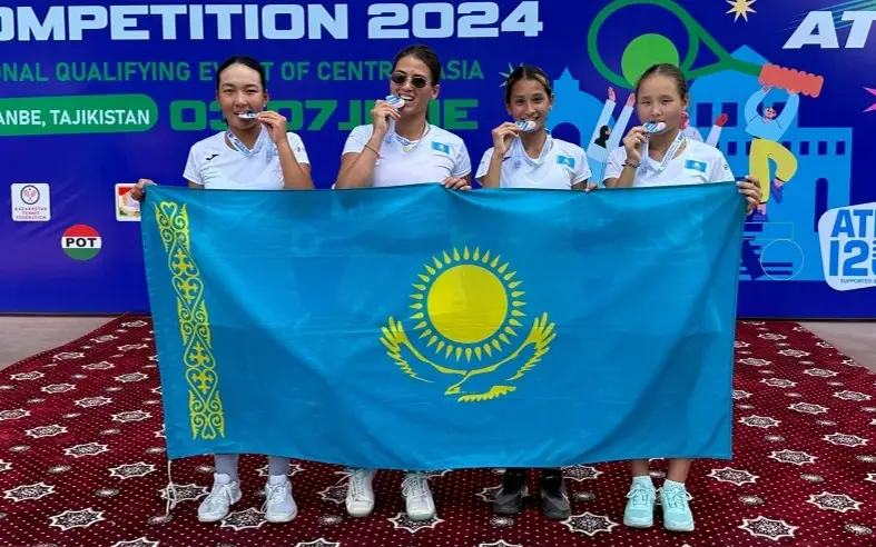 Казахстанские юниоры вышли в финал ЧА по теннису