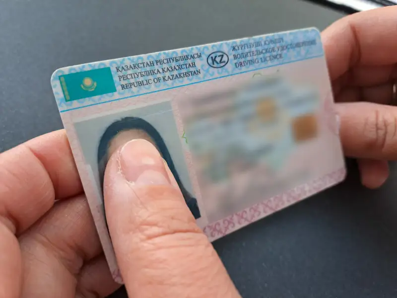 Vodıtelskoe ýdostoverenıe Júrgizýshi kýáligi