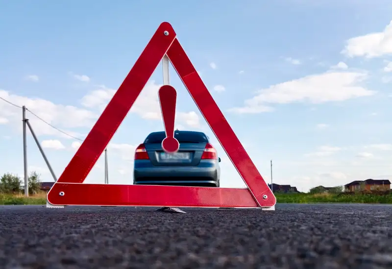 Дорожный знак ДТП Жол белгісі ЖКО жол апаты