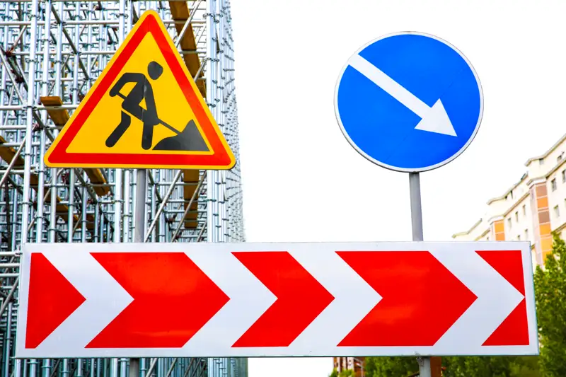 Знаки ремонт дорог жол жөндеу белгілер