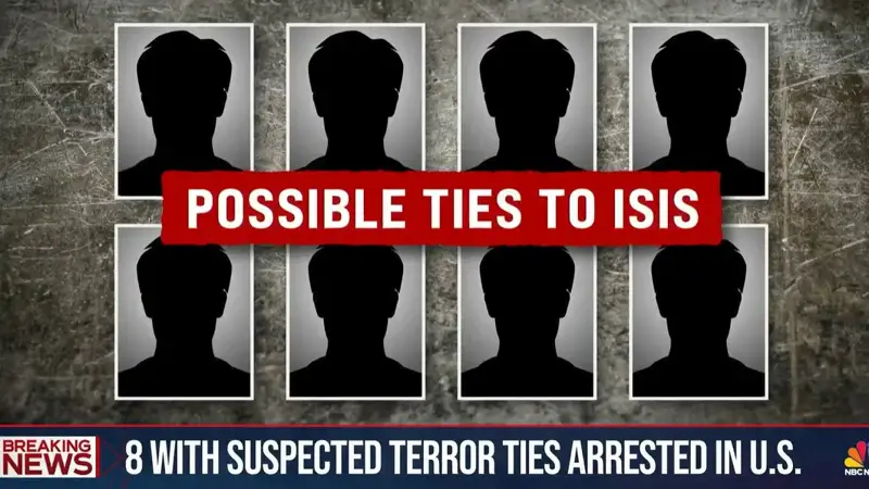 В США задержаны восемь иностранцев, подозреваемых в связях с ИГИЛ