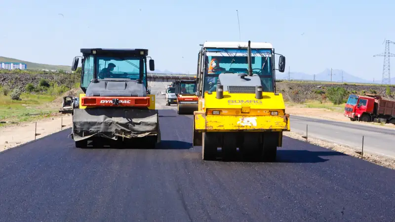 строительство дороги жол құрылысы