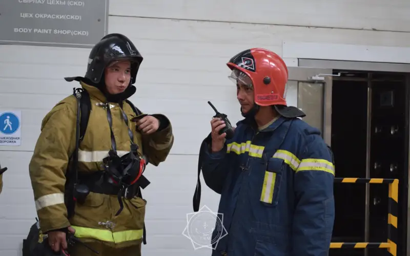 пожар на заводе Allur 