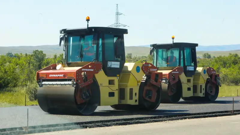 stroıtelstvo dorogı jol qurylysy