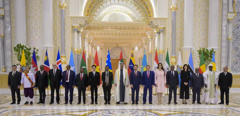 New Kazakh Ambassador presents credentials to UAE President along with other dignitaries