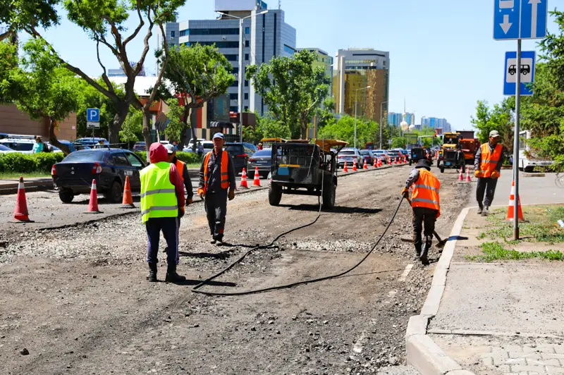 Ремонт дорог жол жөндеу