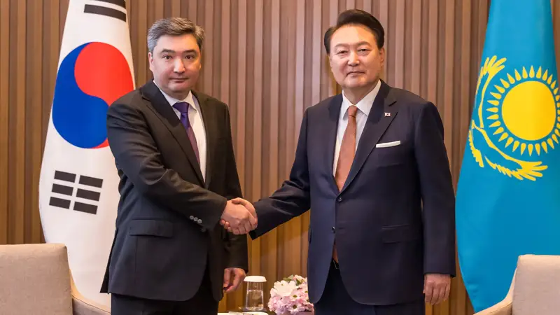 President of South Korea in Kazakhstan 