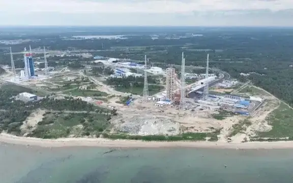 Хитой янги халқаро тижорат космодромини қурди