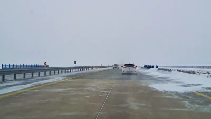 зима метель закрытие трассы қыс боран жол жабылуы