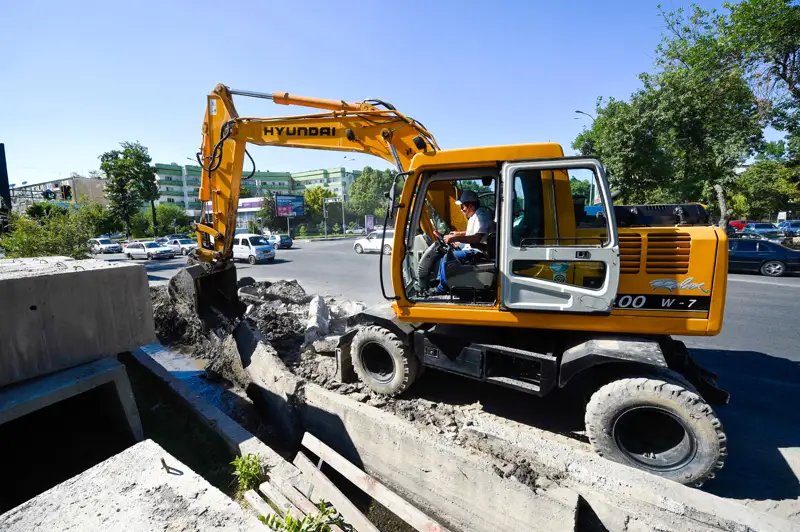ремонт дорог арыки арықтар жол жөндеу