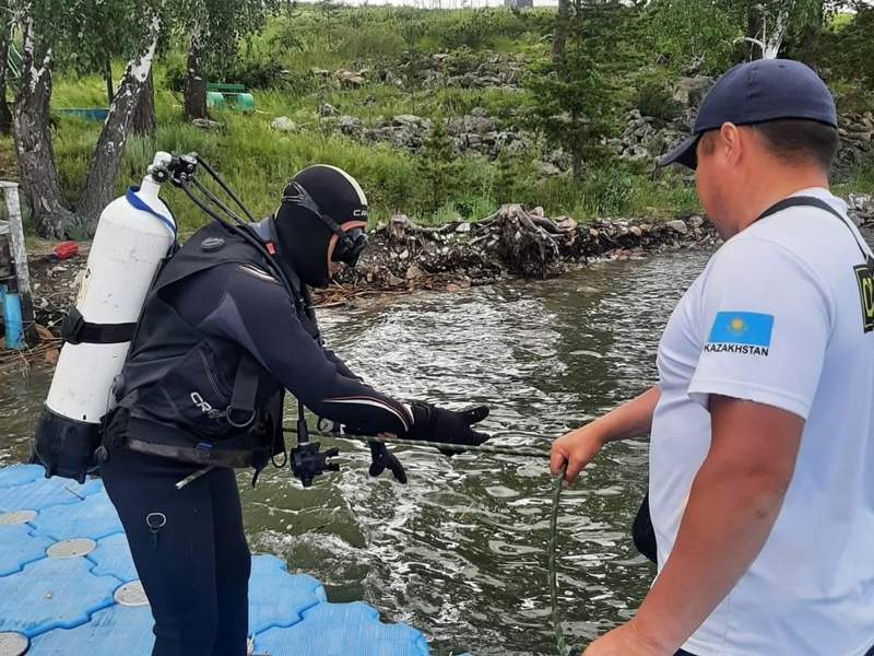 Пляжи после паводка обследуют спасатели СКО пляж, спасатели, ДЧС