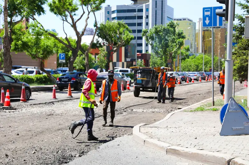 Ремонт дорог жол жөндеу