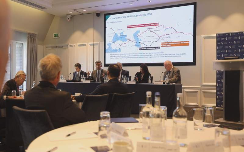 Caspian middle corridor conference held in London